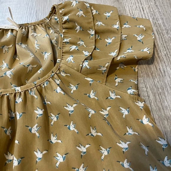 Anthropologie Blu Pepper bird dress size S - Picture 5 of 10